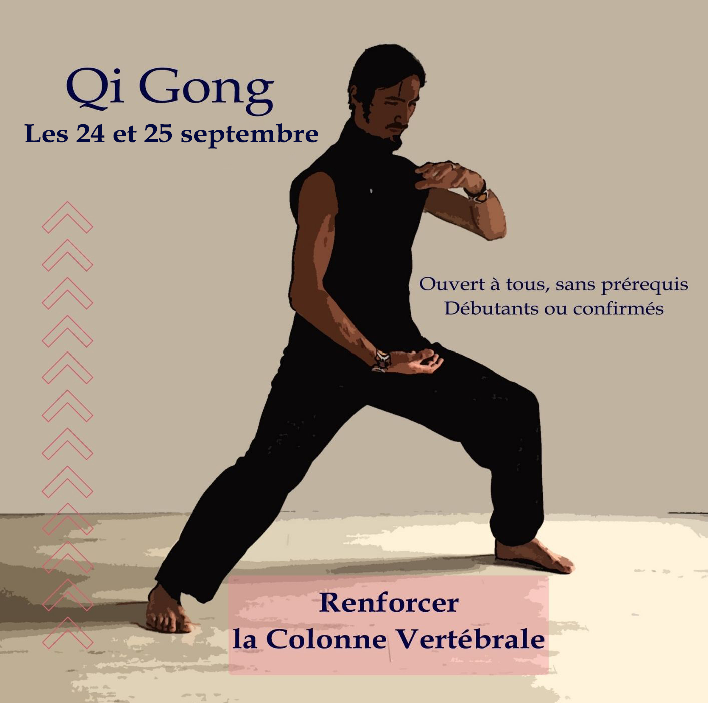 You are currently viewing QI GONG POUR RENFORCER LA COLONNE VERTEBRALE